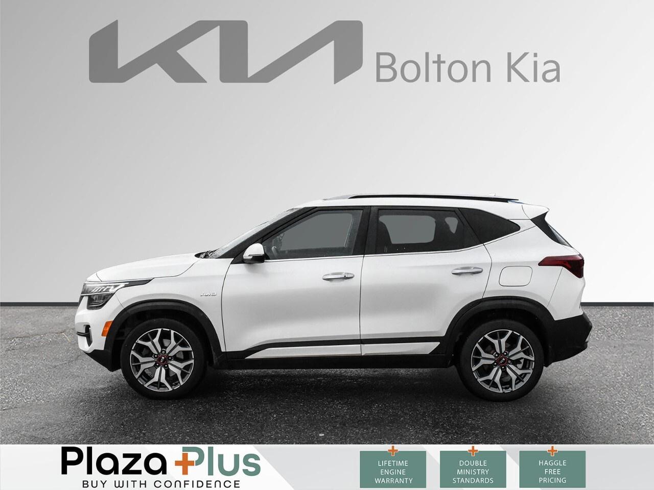 2021 Kia Seltos SX Turbo CLEAN CARFAX   SX   LIKE NEW   CERTIFIED Photo