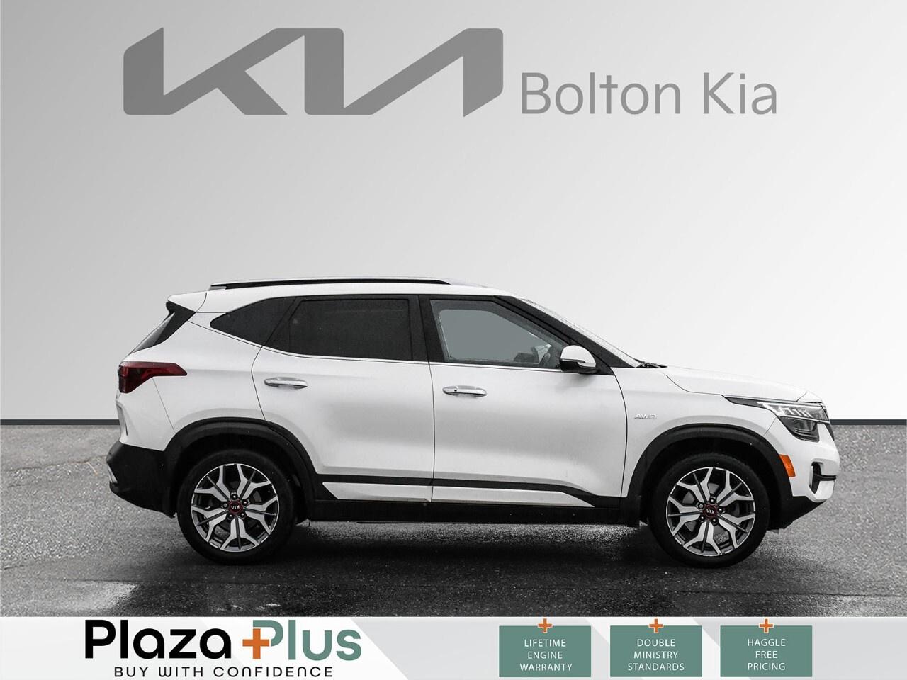 2021 Kia Seltos SX Turbo CLEAN CARFAX   SX   LIKE NEW   CERTIFIED Photo