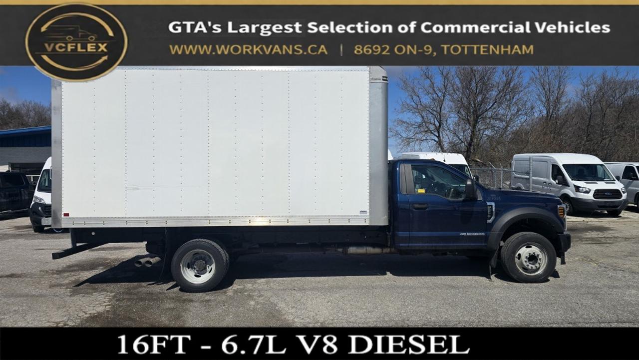 2019 Ford F-550 16Ft - 6.7L V8 Diesel - Tall Box - Ramp Photo0