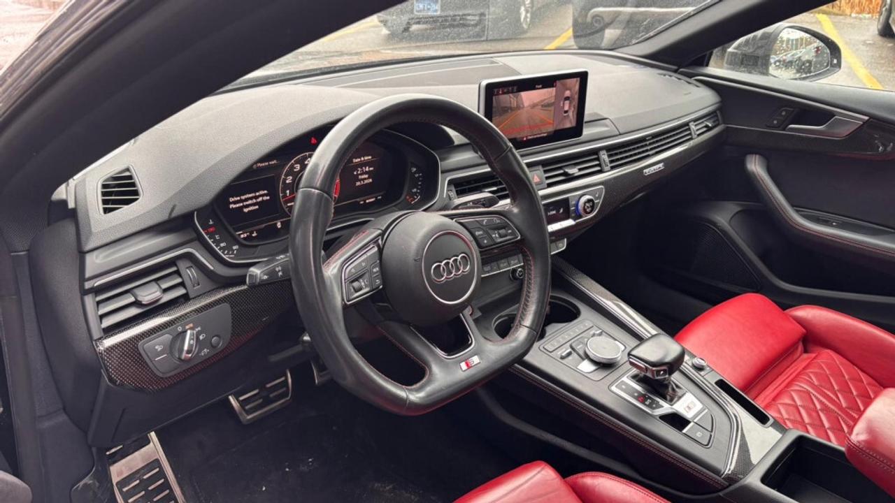 2019 Audi S5 S5 Sportback Technik quattro   Red Quilted Leather Photo