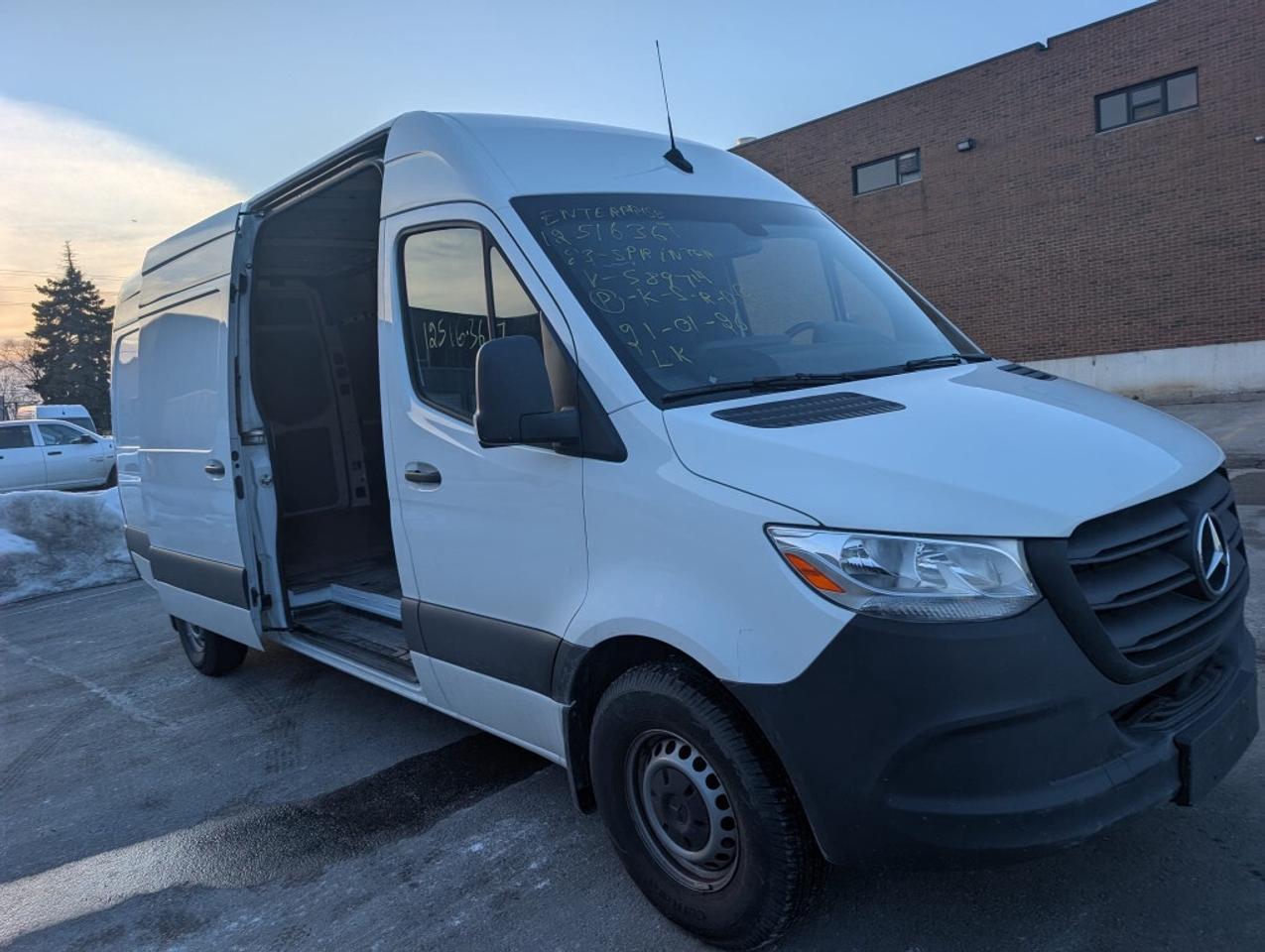2023 Mercedes-Benz Sprinter Cargo Van 2500 High Roof I4 Gas 170 Clean Carfax Photo