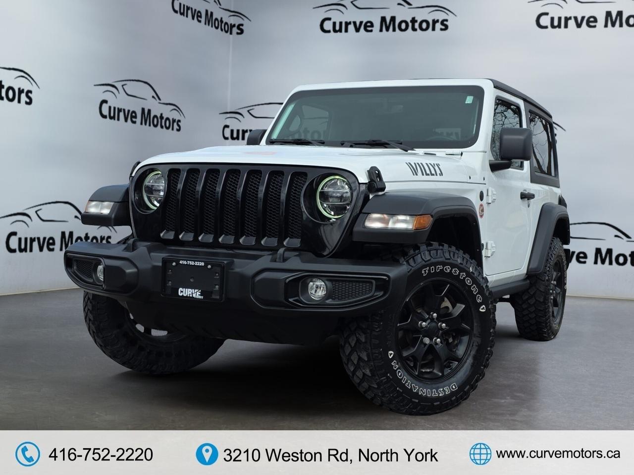 2021 Jeep Wrangler CAR PLAY -Willys SPORT -LED HEADLIGHTS-UPGRADED PK Photo2
