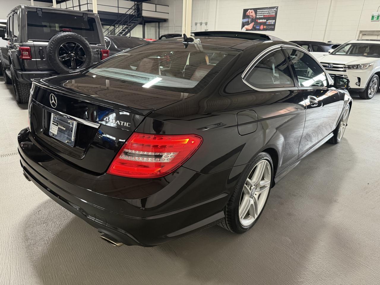 2013 Mercedes-Benz C-Class Coupe C 350 4MATIC AMG Blind Spot Harmon Kardon Photo4