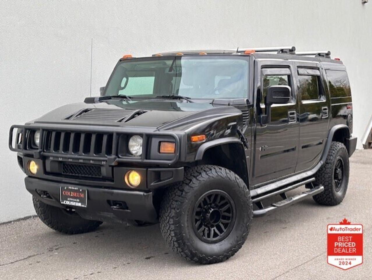 2008 Hummer H2 4WD **ROOF-LEATHER-7 PASSENGER-6.2L V8-CERTIFIED** Photo0