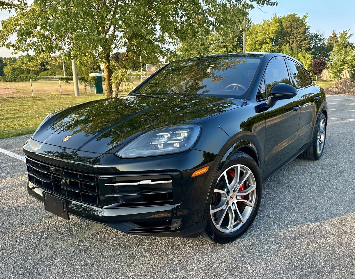 2024 Porsche Cayenne S COUPE PREM PLUS CHRONO AIR SUSP CPO WARRANTY FIN Photo