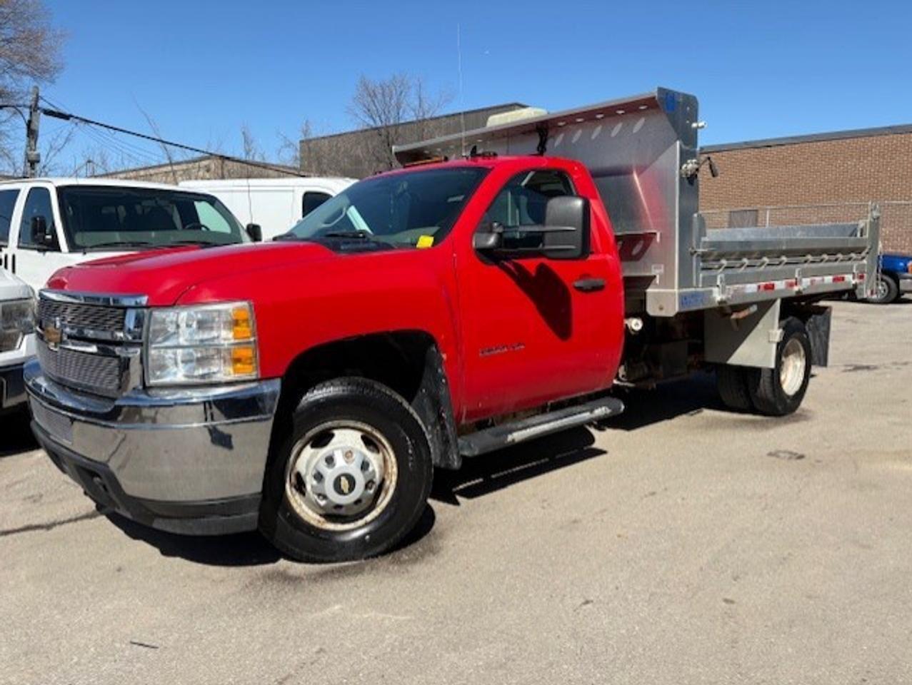 2013 Chevrolet Silverado 3500HD REGULAR CAB-11.5 FOOT ALUMINUM DUMP BOX-1 OWNER!! Photo