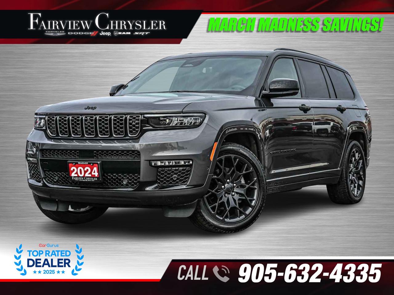 2024 Jeep Grand Cherokee L Summit RESERVE   HIGH ALTITUDE   PANO ROOF   LEATH Photo