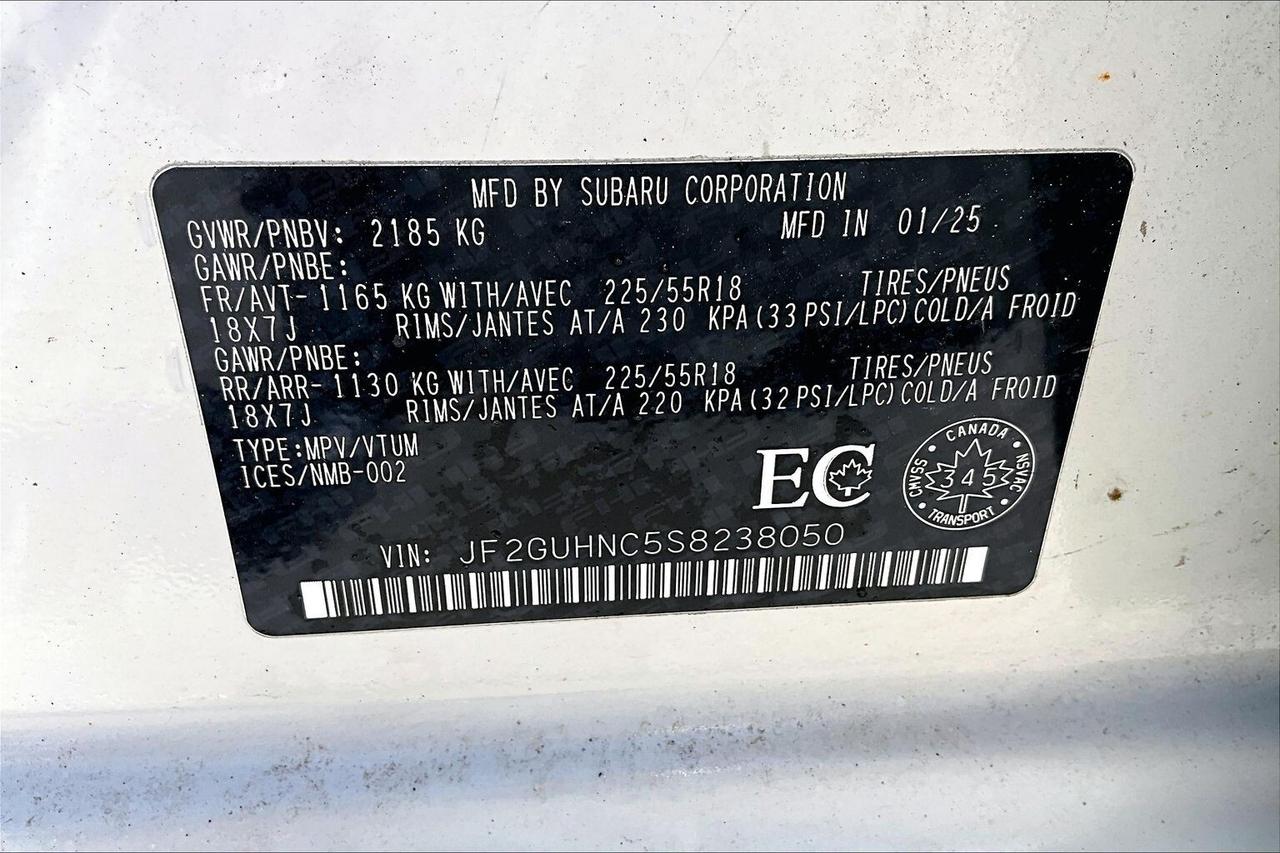 2025 Subaru Crosstrek LIMITED AWD   FULLY LOADED!   SUNROOF   LEATHER Photo