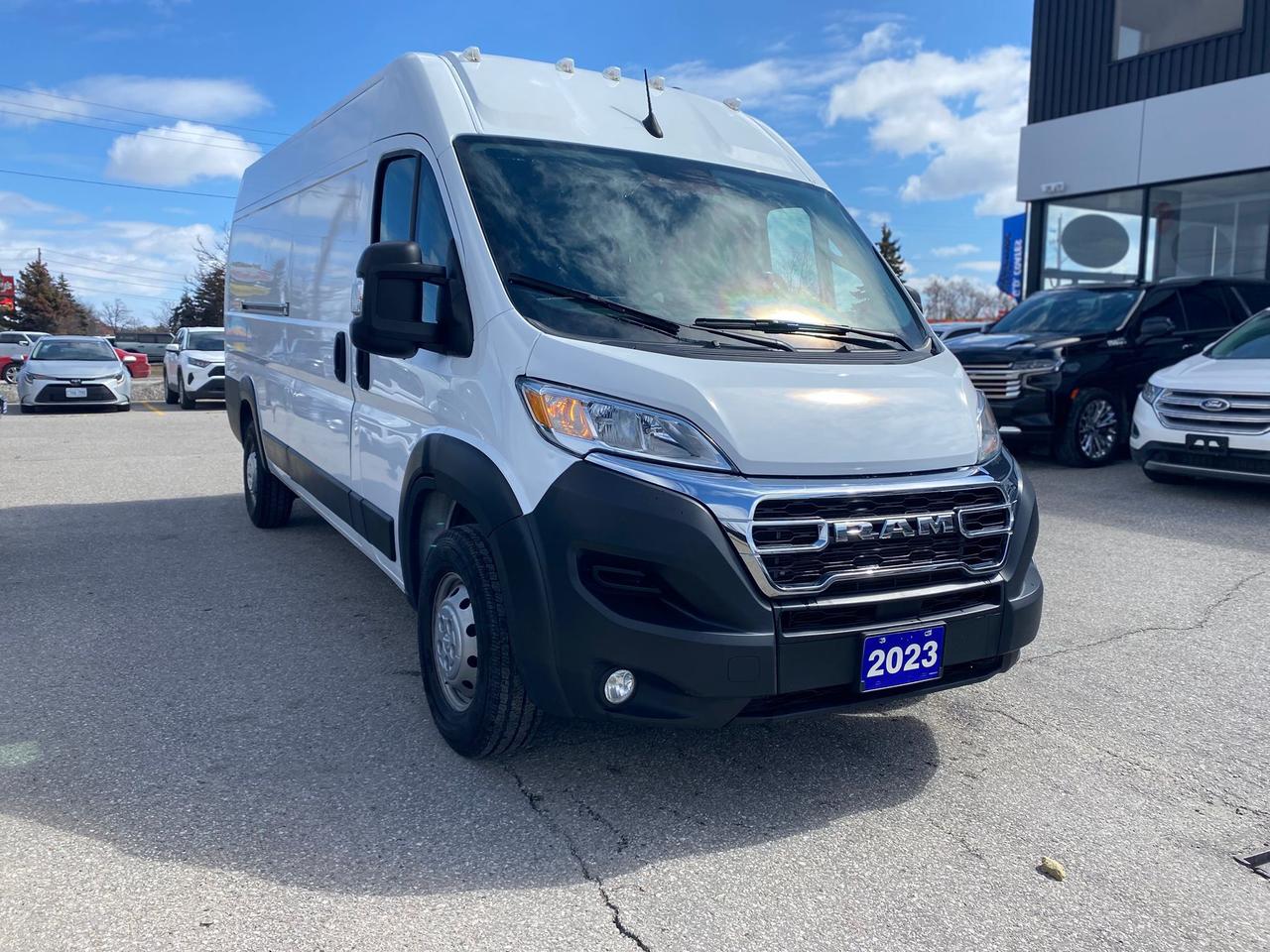 2023 RAM ProMaster Cargo Van 3500 High Roof ~Leather ~Blind Spot ~Bluetooth~Cam Photo4