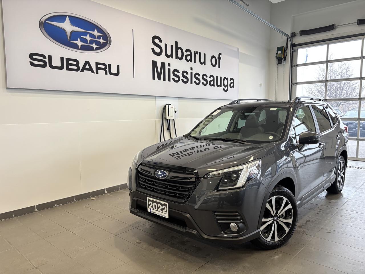 2022 Subaru Forester LIMITED   1 OWNER CLEAN CARFAX   LOW KM  2SETS RIM Photo