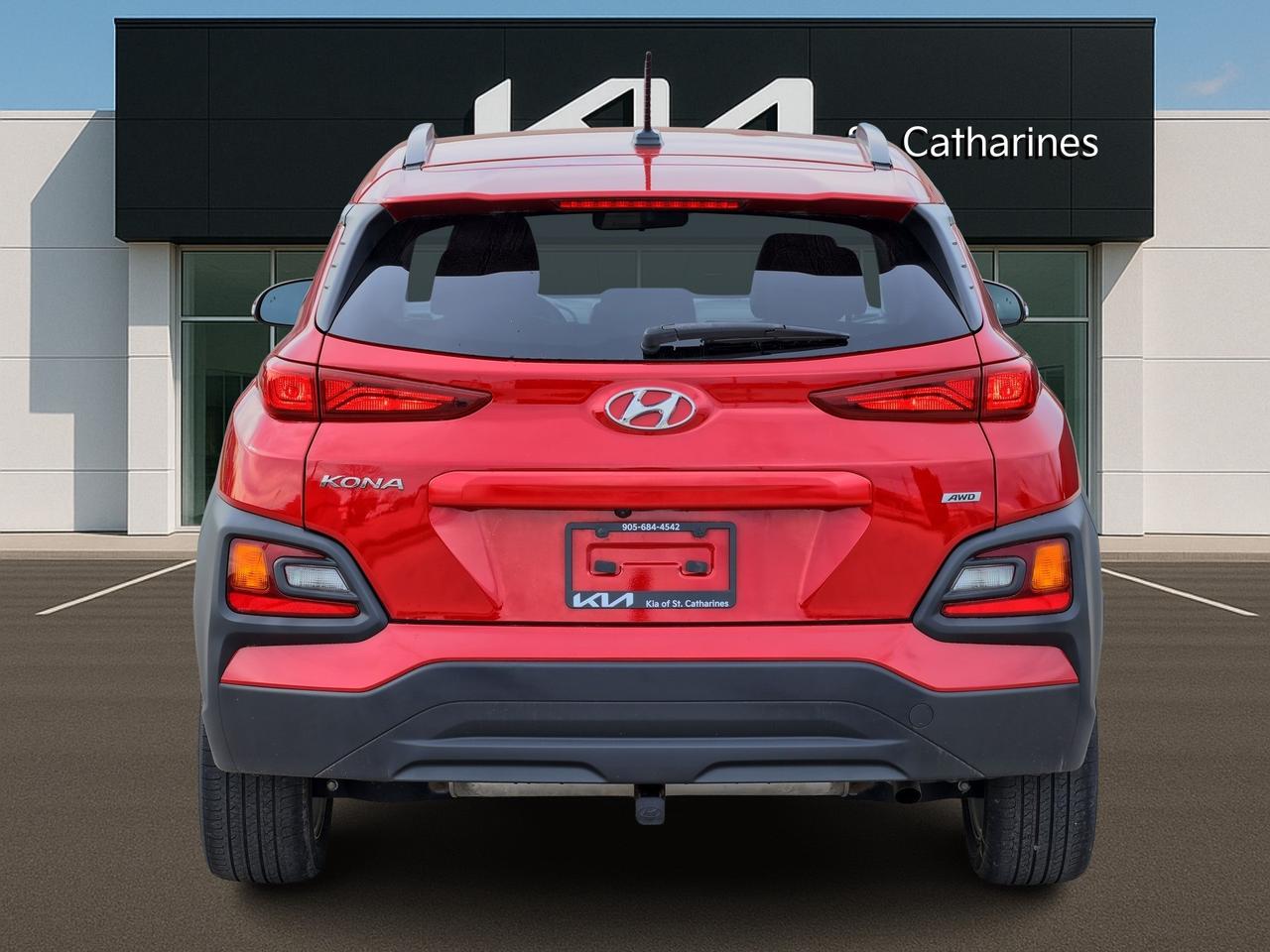 2021 Hyundai KONA Luxury AWD   Leather   Sunroof   Radar Cruise Photo