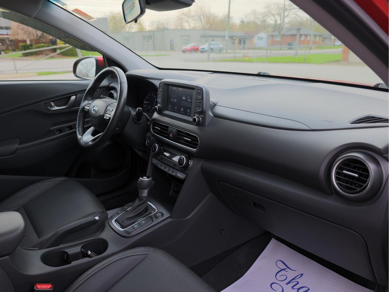 2021 Hyundai KONA Luxury AWD   Leather   Sunroof   Radar Cruise Photo