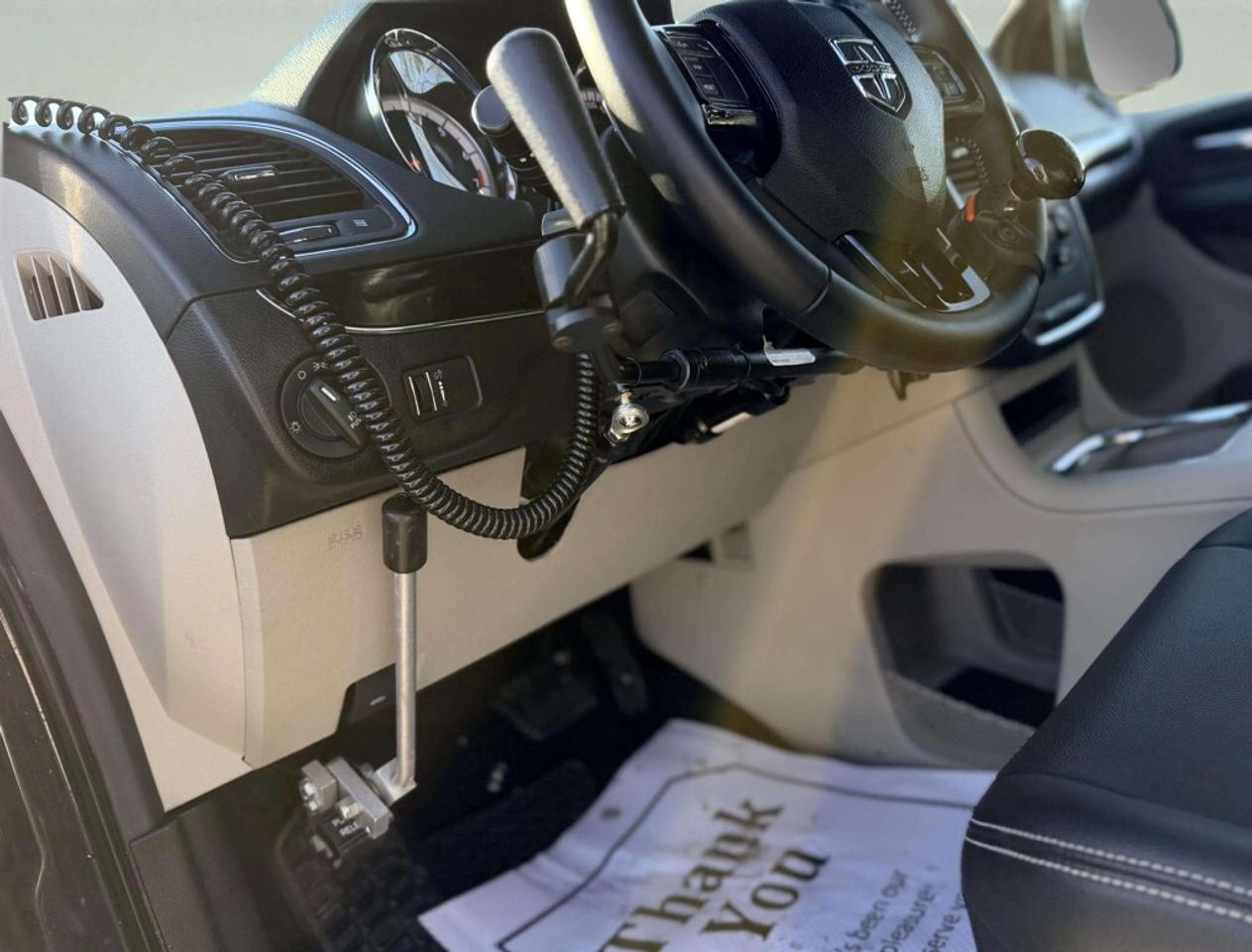 2017 Dodge Grand Caravan SXT Premium Plus Wheelchair Accessible With Safety Photo