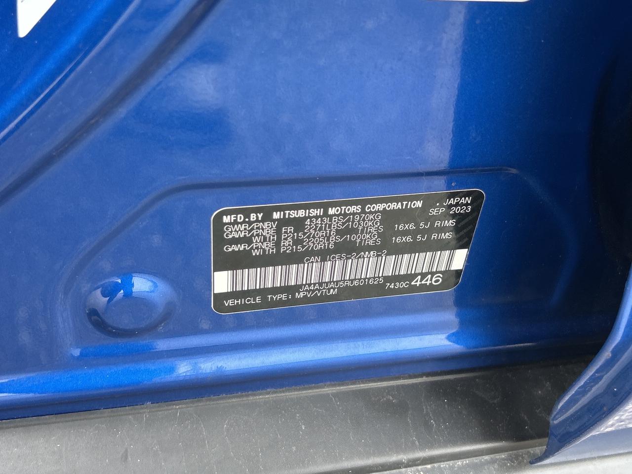 2024 Mitsubishi RVR ES   Factory Warranty   Clean Carfax Photo