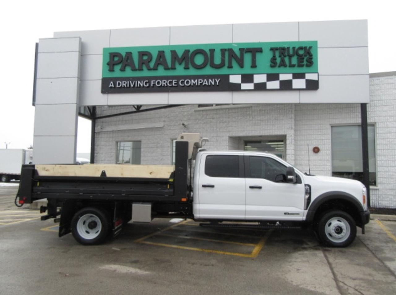 2024 Ford F-550 CREW CAB 4X4 DIESEL 12FT DUMP BOX Photo