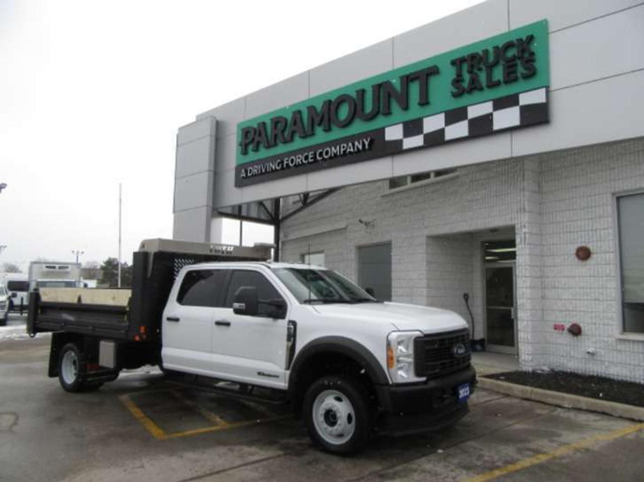2024 Ford F-550 CREW CAB 4X4 DIESEL 12FT DUMP BOX Photo