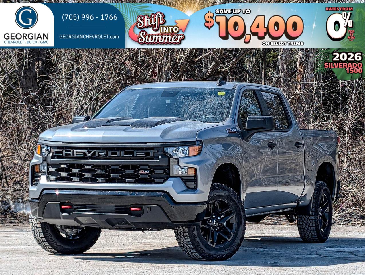 2026 Chevrolet Silverado 1500 Custom Trail Boss Photo0
