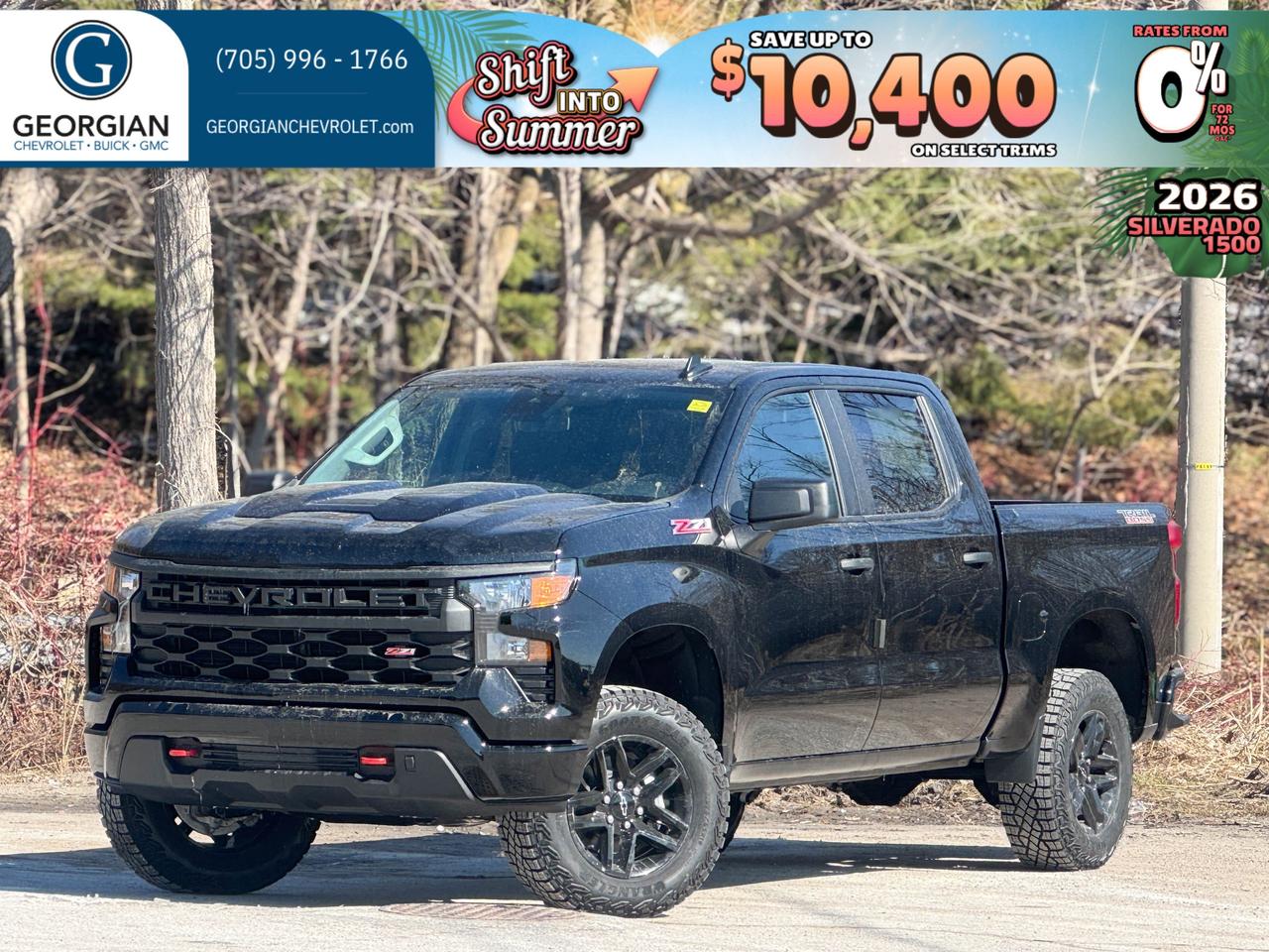 2026 Chevrolet Silverado 1500 Custom Trail Boss Photo0