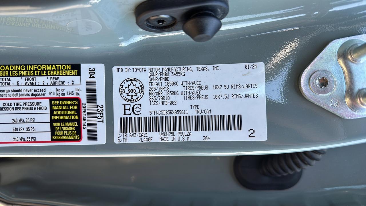 2024 Toyota Tundra 4x4 Crewmax Limited Hybrid Photo