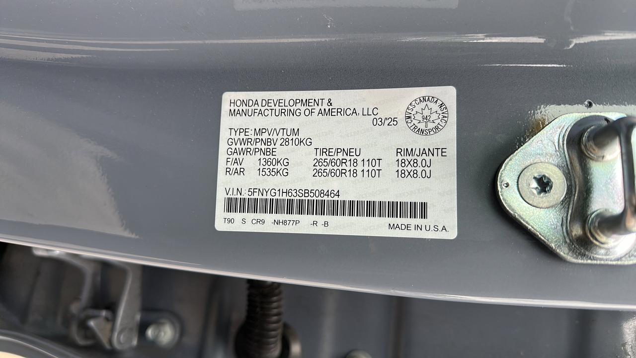 2025 Honda Pilot TrailSport AWD Photo