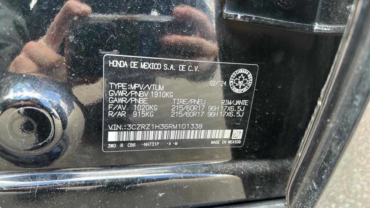 2024 Honda HR-V LX-B 2WD CVT Photo