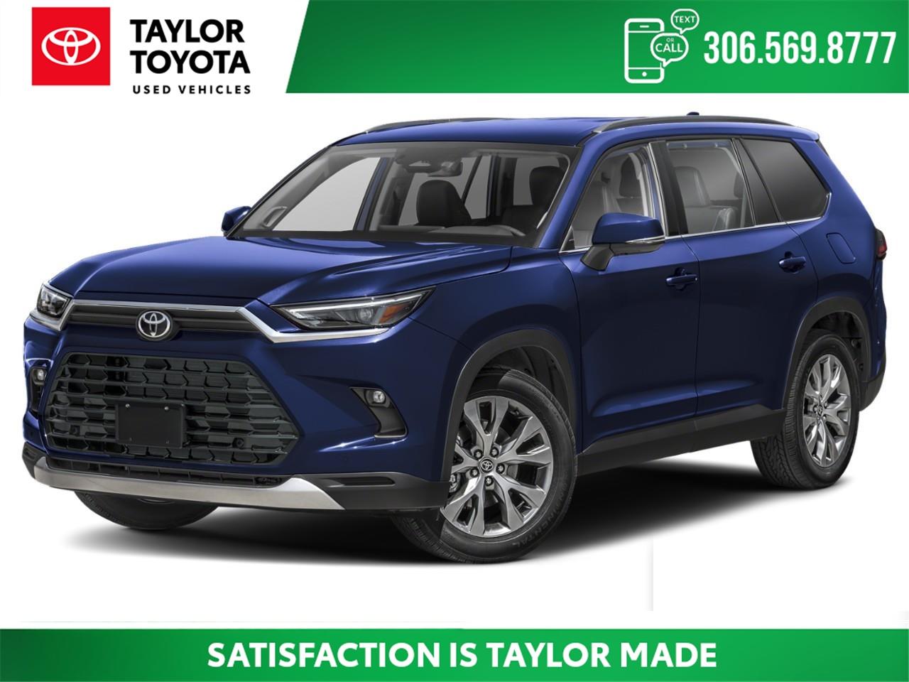 Used 2025 Toyota Grand Highlander Hybrid Limited HYBRID LIMITED - CAPTAIN 2ND ROW SEATS - WON'T LAST LONG! for sale in Regina, SK