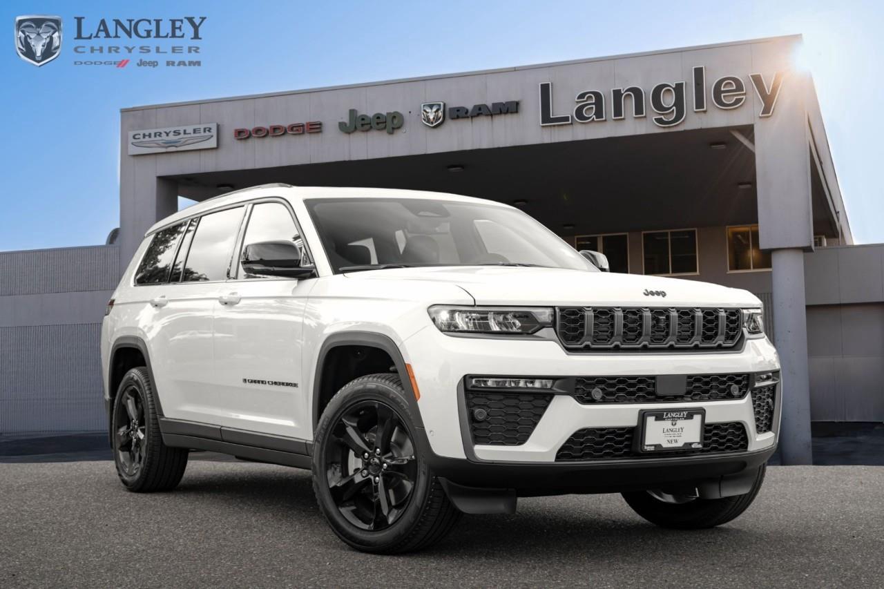 <p><strong>2026 Jeep Grand Cherokee L Limited 4x4</strong></p><p>A sophisticated and spacious three-row SUV designed to provide premium comfort and all-weather capability for the entire family.</p><ul><li><p>Engine: 3.6L Pentastar V6 (293 hp, 260 lb-ft torque)</p></li><li><p>Drivetrain: Quadra-Trac I 4x4 System</p></li><li><p>Max Towing Capacity: 6,200 lbs</p></li><li><p>Transmission: 8-speed automatic</p></li><li><p>Seating: 7-passenger capacity</p></li></ul><p>Come book a test drive at Langley Chrysler, conveniently located in Langley, British Columbia.</p>*All new vehicle purchases are plus the PDI accessory installs and any price increases provided by the manufacturer. For trucks the accessories will include wheel locks, spray-in liners, and mud flaps. For all other vehicles, wheel locks are standard, other equipment may apply. Confirm with the dealer.

<p>*All prices are net of all manufacturer incentives and/or rebates and are subject to change by the manufacturer without notice. All prices plus applicable taxes, applicable environmental recovery charges, documentation of $599 and full tank of fuel surcharge of $76 if a full tank is chosen.<br />Other items available that are not included in the above price:<br />Tire & Rim Protection and Key fob insurance starting from $599<br />Service contracts (extended warranties) for up to 7 years and 200,000 kms starting from $599<br />Custom vehicle accessory packages, mudflaps and deflectors, tire and rim packages, lift kits, exhaust kits and tonneau covers, canopies and much more that can be added to your payment at time of purchase<br />Undercoating, rust modules, and full protection packages starting from $199<br />Flexible life, disability and critical illness insurances to protect portions of or the entire length of vehicle loan?im?im<br />Financing Fee of $500 when applicable<br />Prices shown are determined using the largest available rebates and incentives and may not qualify for special APR finance offers. See dealer for details. This is a limited time offer.</p>