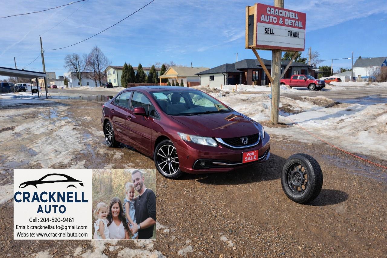 Used 2013 Honda Civic Sdn EX AUTOMATIC for sale in Carberry, MB