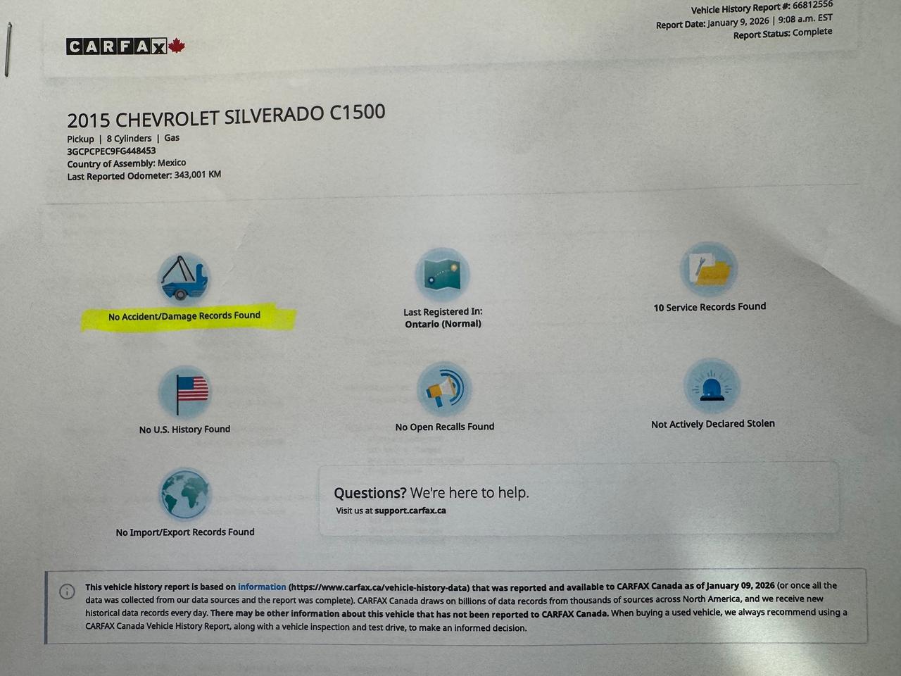 2015 Chevrolet Silverado 1500 LS Photo