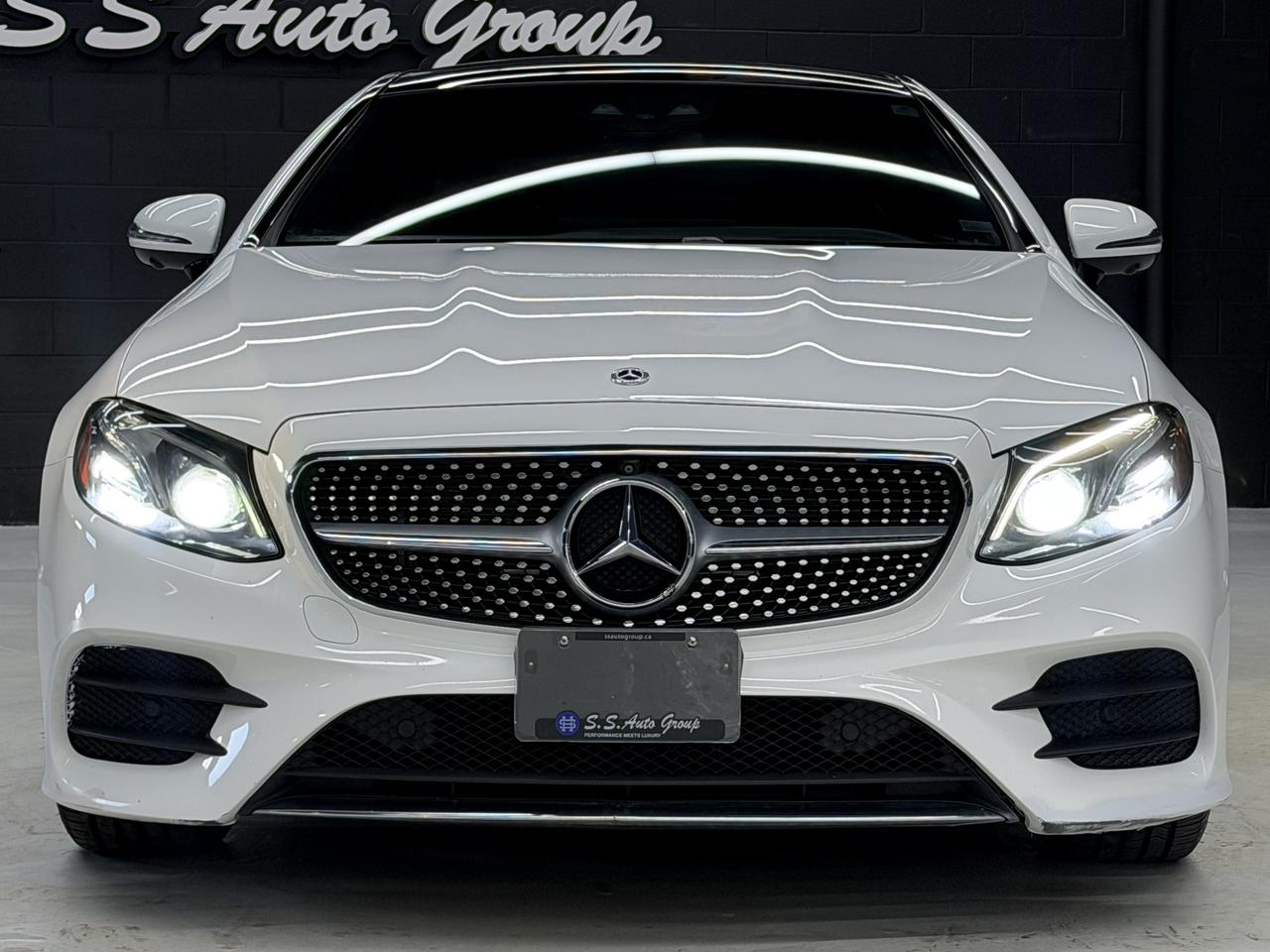 2018 Mercedes-Benz E400 4MATIC AMG PKG|COUPE|RED INT.|NAV|360CAM|HUD|BSM| Photo