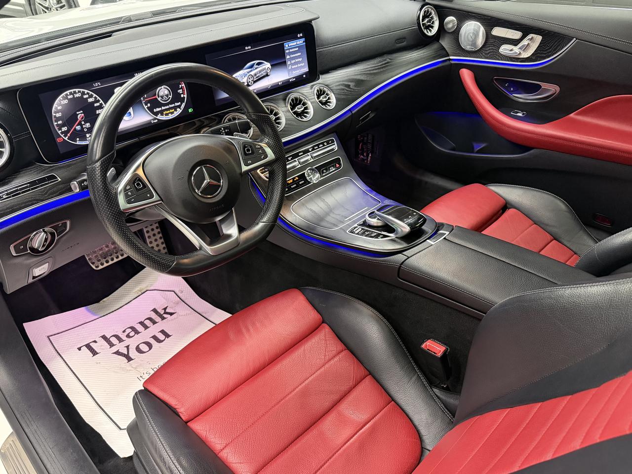2018 Mercedes-Benz E400 4MATIC AMG PKG|COUPE|RED INT.|NAV|360CAM|HUD|BSM| Photo