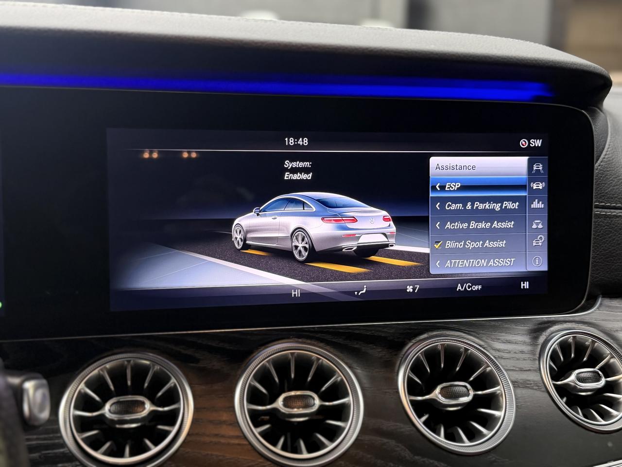 2018 Mercedes-Benz E400 4MATIC AMG PKG|COUPE|RED INT.|NAV|360CAM|HUD|BSM| Photo