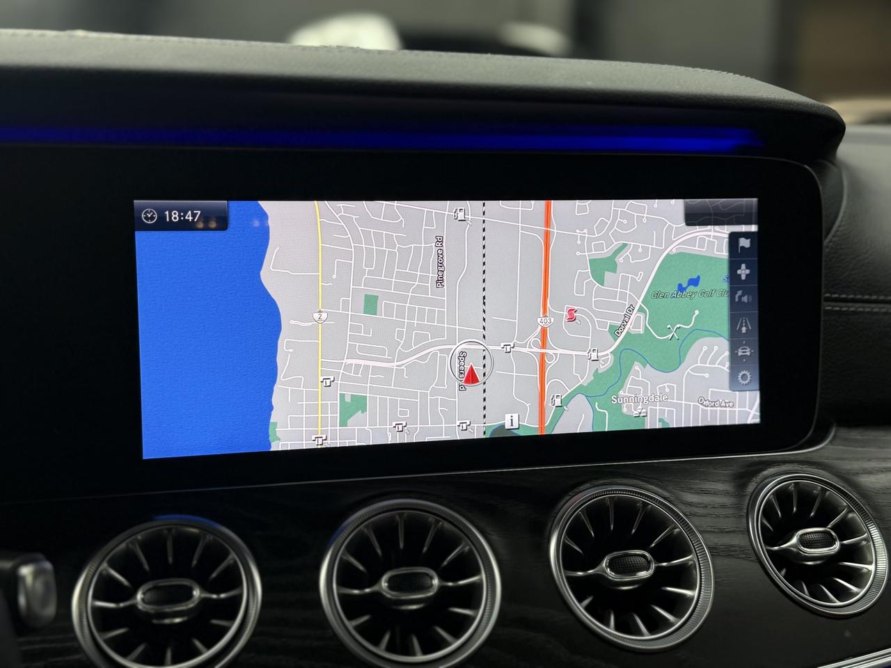 2018 Mercedes-Benz E400 4MATIC AMG PKG|COUPE|RED INT.|NAV|360CAM|HUD|BSM| Photo