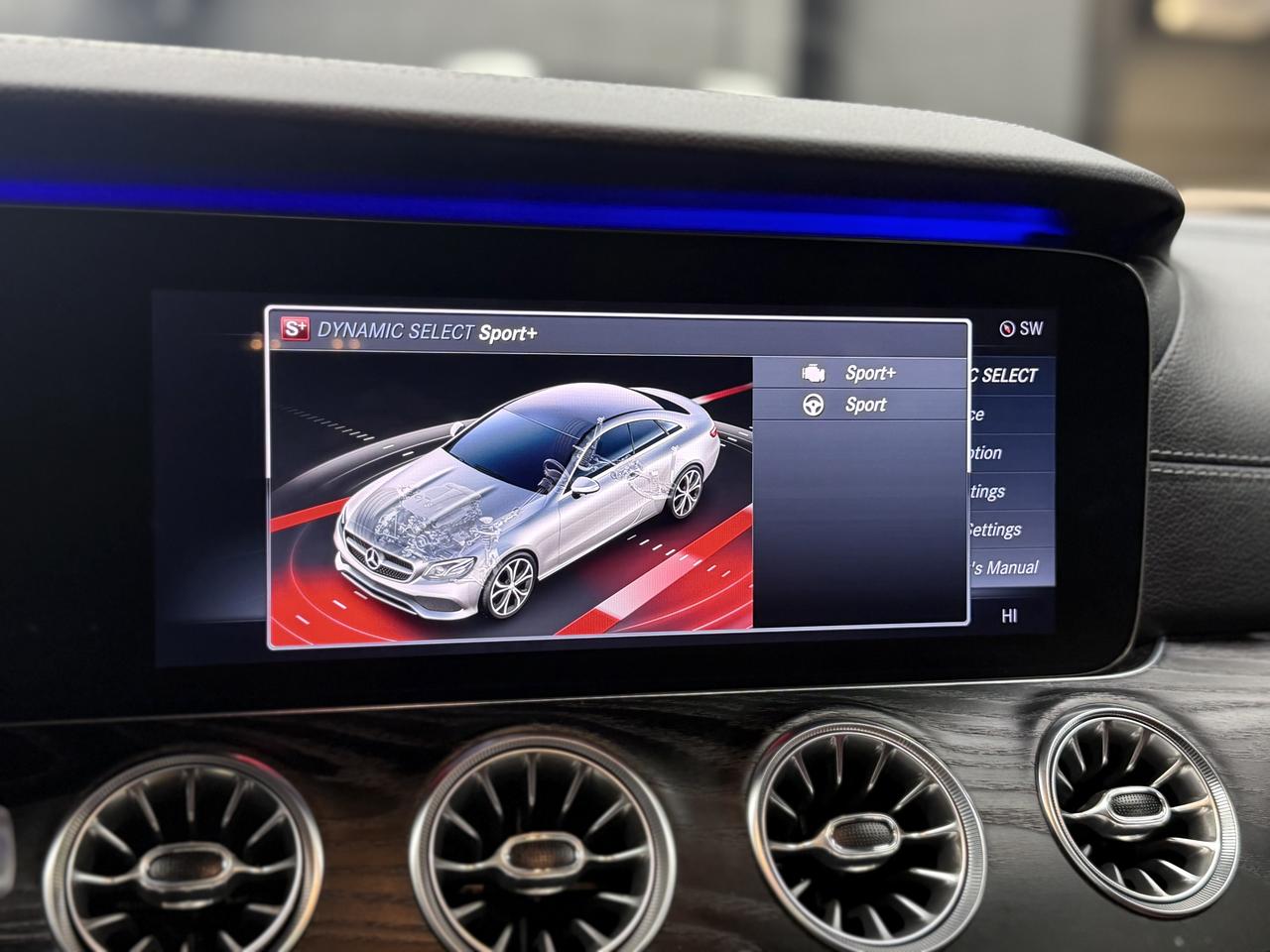 2018 Mercedes-Benz E400 4MATIC AMG PKG|COUPE|RED INT.|NAV|360CAM|HUD|BSM| Photo