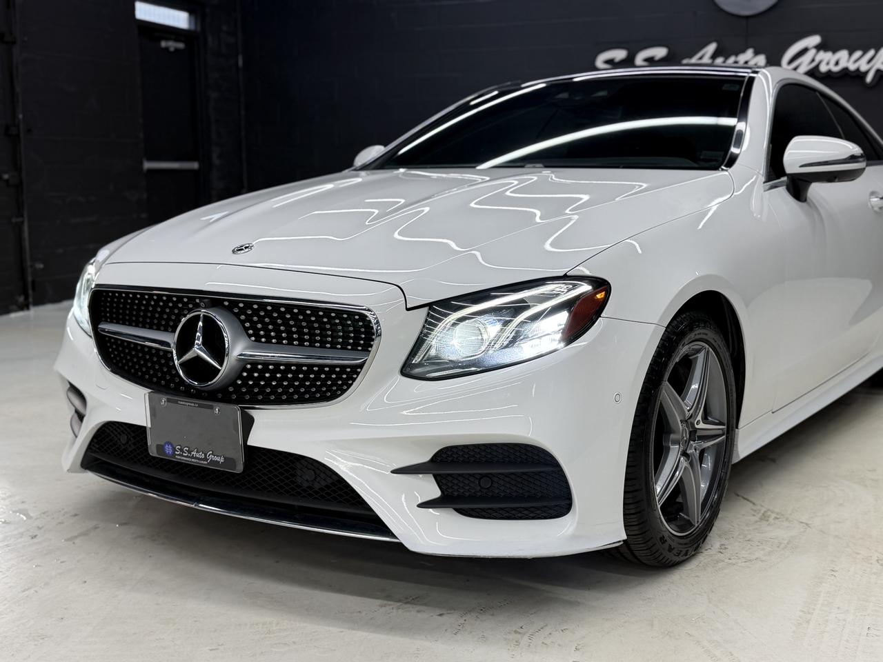 2018 Mercedes-Benz E400 4MATIC AMG PKG|COUPE|RED INT.|NAV|360CAM|HUD|BSM| Photo