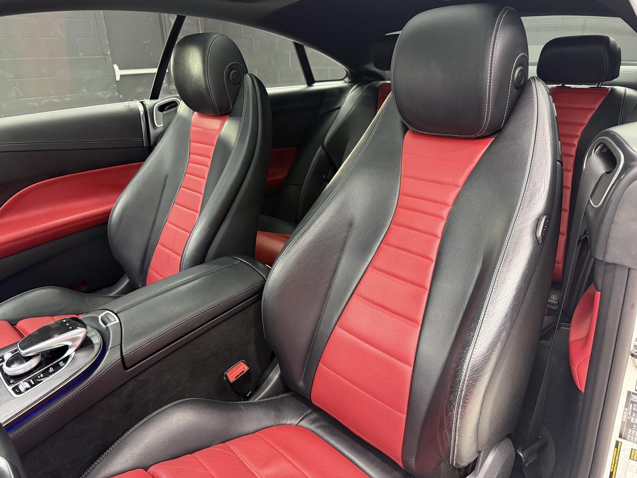 2018 Mercedes-Benz E400 4MATIC AMG PKG|COUPE|RED INT.|NAV|360CAM|HUD|BSM| Photo