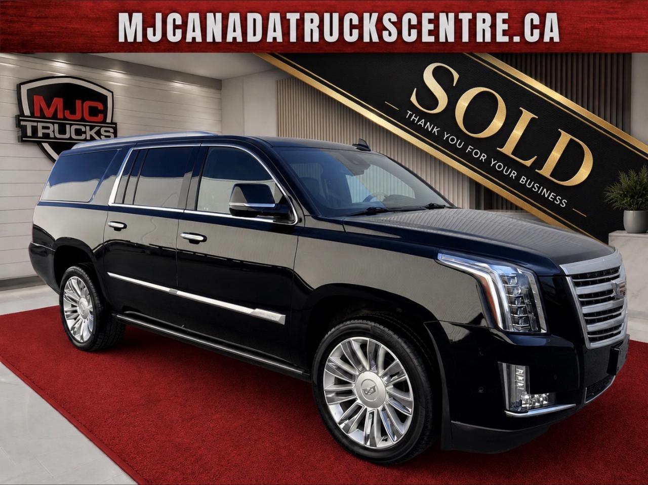 2020 Cadillac Escalade ESV Platinum Triple Black 6.2L