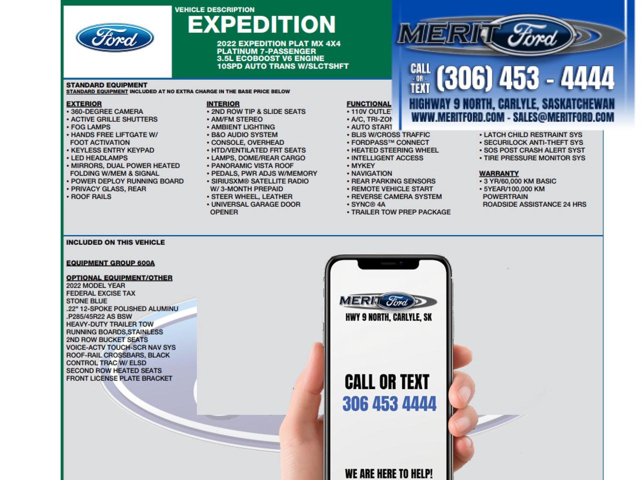 2022 Ford Expedition Platinum Max Photo2