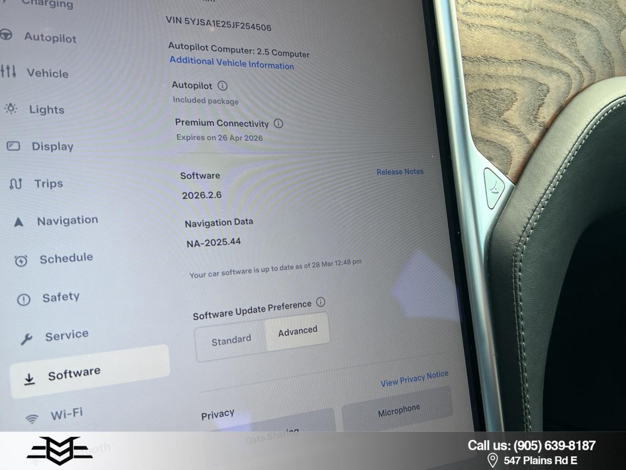 2018 Tesla Model S 75D AWD - Navigation System - Blind Spot Monitor !!! Photo3
