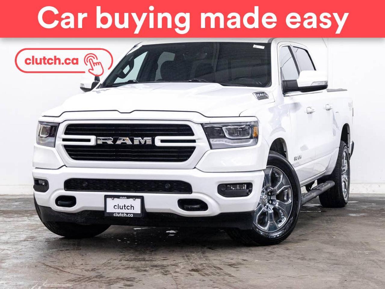 Bluetooth Music, Touchscreen Display, Cruise Control and more!<br> <br>Clutch is the largest online used car retailer in Canada, delivering a seamless, hassle-free car-buying experience to drivers everywhere. Shop thousands of used cars online, get the right one delivered to your door, and enjoy peace of mind with our 10-Day Money-Back Guarantee. How sweet is that? To learn more, visit clutch.ca.<br> <br>The top features for this car include:<br> <br>Speed-Sensitive Volume<br>Bluetooth Music<br>Touchscreen Display<br>Cruise Control<br>Integrated Garage Door Opener<br>12V Outlet<br>Hands Free Device Connectivity<br>Apple CarPlay<br>USB Input<br>Keyless Entry<br>Push Button Start<br>Keyfob Remote Start<br>Power Folding Exterior Mirrors<br>Heated Steering Wheel<br>Trailer Brake Controller<br>Rear Window Defroster<br>Hill Assistance<br>Rear View Camera<br>Parking Sensors<br>Rear Parking Sensors<br>Rear Locking Differential<br>Power Driver Seat<br>Auto Stop/Start<br>Android Auto<br>Electric Parking Brake<br>Brake Assist<br>Bed-Rail Protectors<br>Auto Dimming Rearview Mirror<br>Front Heated Seats<br>Power Lumbar Support<br>Folding Rear Seats<br>Climate Control<br>Dual Zone Front Climate Control<br>Rear Climate Vents<br>One-Touch Windows<br> <br>Seamless home delivery - Delivery to your door in a matter of days. Available on select packages.<br> <br>Try it out for 10 days - If you do not like it, we will take it back. <br> <br>Quality assured - All cars go through our rigorous 210-point inspection and reconditioning process.<br> <br>Peace of mind - Warranty and protection plans available.<br> <br>Haggle-free - No haggling or hard sells.<br> <br>100% Transparency - Full inspection reports on every car, including high-res photography and a free Carfax report.<br> <br>Listed price is for cash purchase only and does not include taxes, Shipping Fees (if applicable), Delivery Fees (if applicable), government licensing fees.<br> <br>Previous Provincial Registrations:<br>Ontario<br> <br>Stock # 94589