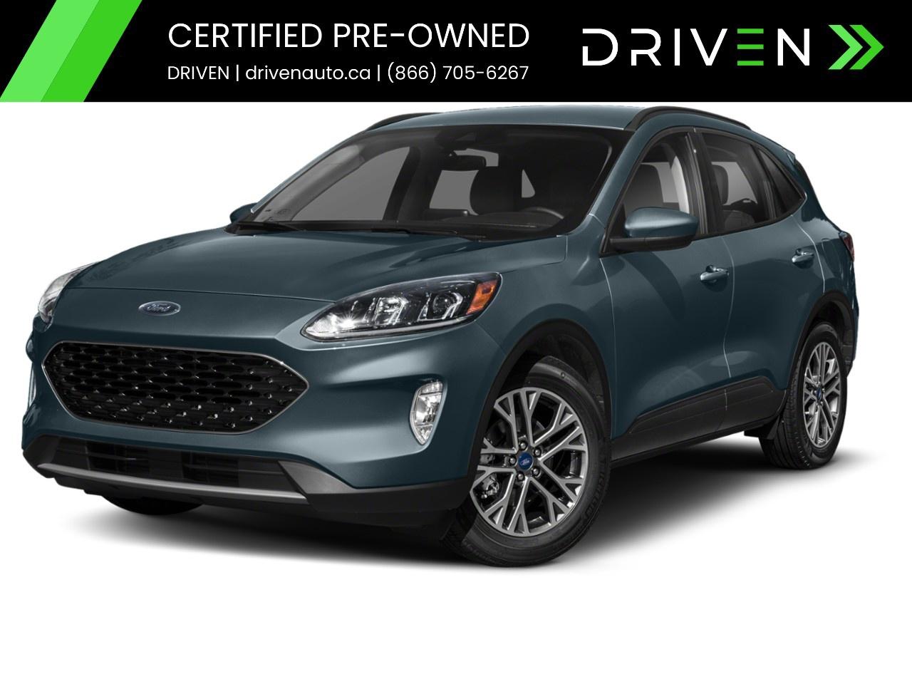 <p><strong>SPECIAL FINANCE PRICE: $19,995</strong></p><p><strong>CASH PRICE: $21,995</strong></p><p>This Ford Escape SEL AWD comes loaded with the sought-after 301A Package for the perfect blend of comfort and tech. Enjoy upgrades like a panoramic sunroof, power liftgate, remote start, heated seats & steering wheel, dual-zone climate control, SYNC 3 with Apple CarPlay & Android Auto, and a premium audio system.</p><p>Drive with confidence thanks to Ford Co-Pilot360 featuring blind spot monitoring, lane keep assist, pre-collision assist with automatic emergency braking, rear cross-traffic alert, adaptive cruise control, parking sensors, and a rearview camera.</p> <p><span style=color:black>This vehicle is in<strong>excellent showroom condition</strong>and backed by the<strong>DRIVEN Certified Advantage Program</strong>for complete peace of mind.</span></p><p><span style=color:black><strong>INSPECTION & CERTIFICATION</strong></span></p><p><span style=color:black>This vehicle has undergone a<strong>comprehensive 150-point inspection</strong>by licensed in-house mechanics, assessing its cosmetic, mechanical, and safety condition. It comes<strong>DRIVEN Certified</strong>, which includes our<strong>30-Day / 2,500KM Vehicle Assurance Program</strong>covering any mechanical issues within that period.</span></p><p><span style=color:black><strong>DRIVEN CERTIFIED ADVANTAGE PROGRAM  INCLUDED FOR ALL BUYERS</strong></span></p><p><span style=color:black> 30-Day / 2,500KM Vehicle Assurance Program  Free Delivery up to 200 KM (Ontario-wide delivery available)  Free Carfax Vehicle History Report  Access to Industry-Leading Warranty & GAP Programs  WALKAWAY Protection Available  Fresh Oil Change & New Cabin Air Filter  Meticulously Reconditioned & Professionally Detailed Vehicles</span></p><p><span style=color:black><strong>FINANCING AVAILABLE</strong></span></p><p><span style=color:black>All credit types are welcome! Whether youre a<strong>first-time buyer</strong>,<strong>newcomer to Canada</strong>, or<strong>rebuilding credit</strong>, our<strong>Equifax Certified Finance Team</strong>works to secure your best approval.</span></p><p><span style=color:black>Special Financing Programs are available for an additional<strong>$999</strong>, covering the expert services we provide to secure the<strong>lowest rates, best approvals, and most flexible terms</strong>.</span></p><p><span style=color:black>The<strong>Special Finance Price</strong>reflects a dealer discount and is available only when financing is arranged through<strong>DRIVEN</strong>, on approved credit (O.A.C.). Customers paying cash or using outside financing will pay the full<strong>cash price</strong>listed above.</span></p><p><span style=color:black><strong>CONVENIENCE & EXPERIENCE</strong></span></p><p><span style=color:black> State-of-the-Art Facility in Newmarket, ON  Hundreds of 5-Star Google Reviews  Recognized for expertise and trust  Transparent, Pressure-Free Consultations  Top Dollar for Trades  Well buy your vehicle even if you dont buy ours</span></p><p><span style=color:black><strong>ABOUT DRIVEN</strong></span></p><p><span style=color:black><strong>DRIVEN</strong> Anything but your typical dealership. Your one-stop destination for<strong>buying, selling, and servicing vehicles</strong>, built on transparency, trust, and a people-first approach.</span></p><p><span style=color:black>Visit us today at<strong>220 Mulock Drive, Newmarket, ON L3Y 9B7</strong> Or explore our full inventory and get<strong>pre-approved in minutes</strong>with<strong>no credit impact</strong>at</span><a target=_blank rel=noopener noreferrer nofollow href=http://www.drivenauto.ca><span style=color:blue>www.drivenauto.ca</span></a></p><p><span style=color:black>In accordance with<strong>OMVIC regulations</strong>, the listed<strong>cash price</strong>is the total all-in price excluding taxes and licensing. The<strong>Special Financing Price</strong>reflects dealer incentives available only when financing is arranged through DRIVEN (O.A.C.).</span></p><p><span style=color:black>***Although every effort is made to ensure accuracy, we are not responsible for any errors or omissions. Prices and availability may change without notice. Please call or email us directly to confirm details.***</span></p>