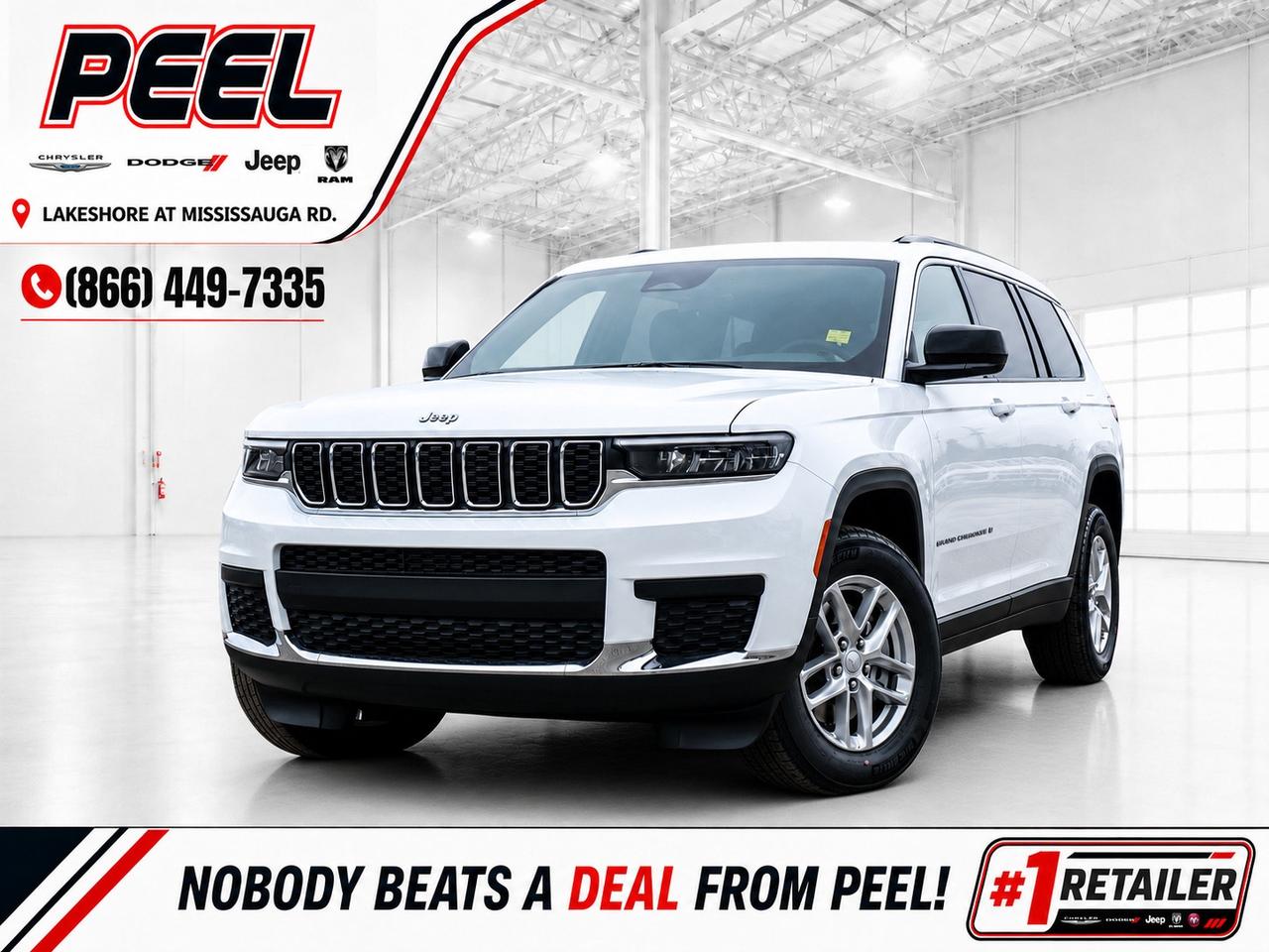 2026 Jeep Grand Cherokee L L LAREDO X | V6 | Tow Pkg | Sunroof | Pwr Liftgate Photo0