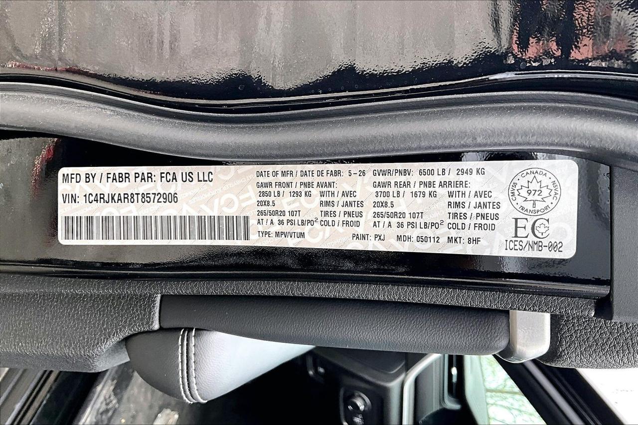 2026 Jeep Grand Cherokee L ALTITUDE 4X4 Photo