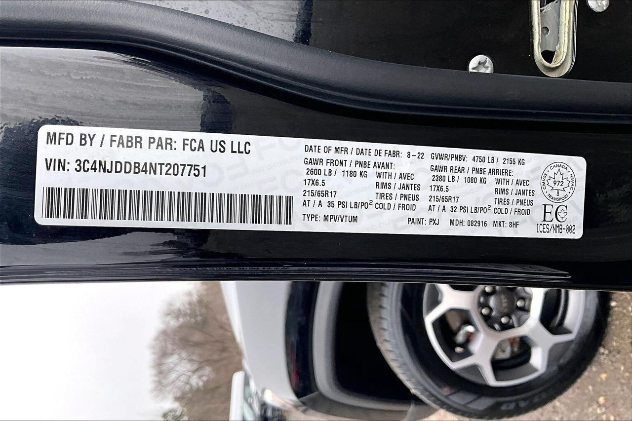 2022 Jeep Compass Trailhawk Elite | Vented Leather | SafetyTech |4X4 Photo