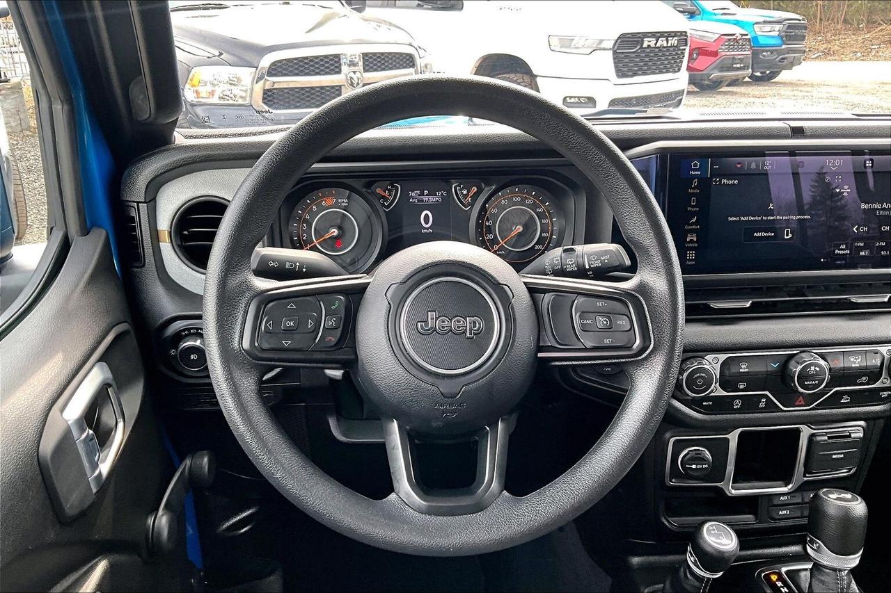 2024 Jeep Wrangler Sport 4Dr | 12" Screen | HardTop | Tow Pkg | 4X4 Photo4