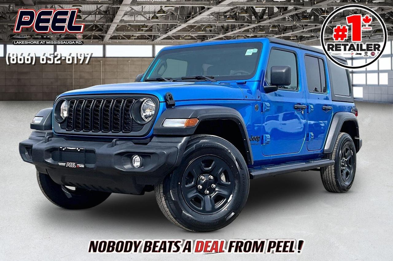 2024 Jeep Wrangler Sport 4Dr | 12" Screen | HardTop | Tow Pkg | 4X4 Photo0
