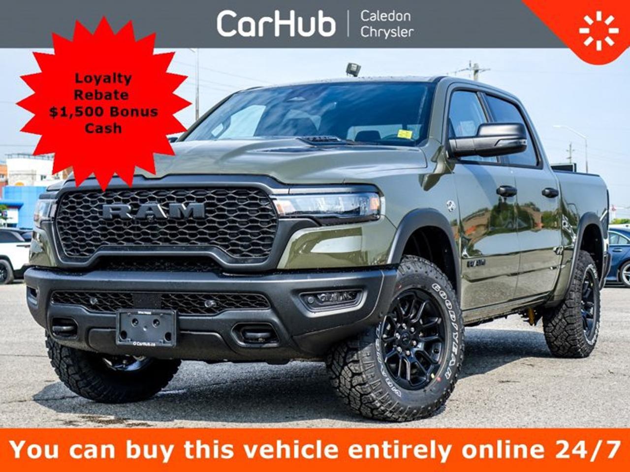2026 RAM 1500 Rebel HEMI Crew Cab 5'7" Box 5.7L HEMI V8 eTorque | 8-Speed Automatic | Rebel Off-Road Equipment Photo0