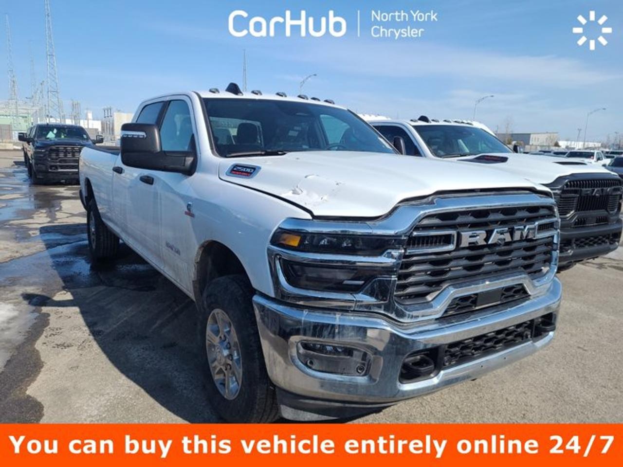 Big Horn 4x4 Crew Cab 8 Box, 8-Speed Automatic w/OD, Intercooled Turbo Diesel I-6 6.7 L/408