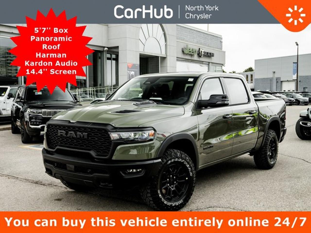 2026 RAM 1500 Rebel 5'7'' Box Panoroof Harman Kardon Audio 14.4'' Screen Photo