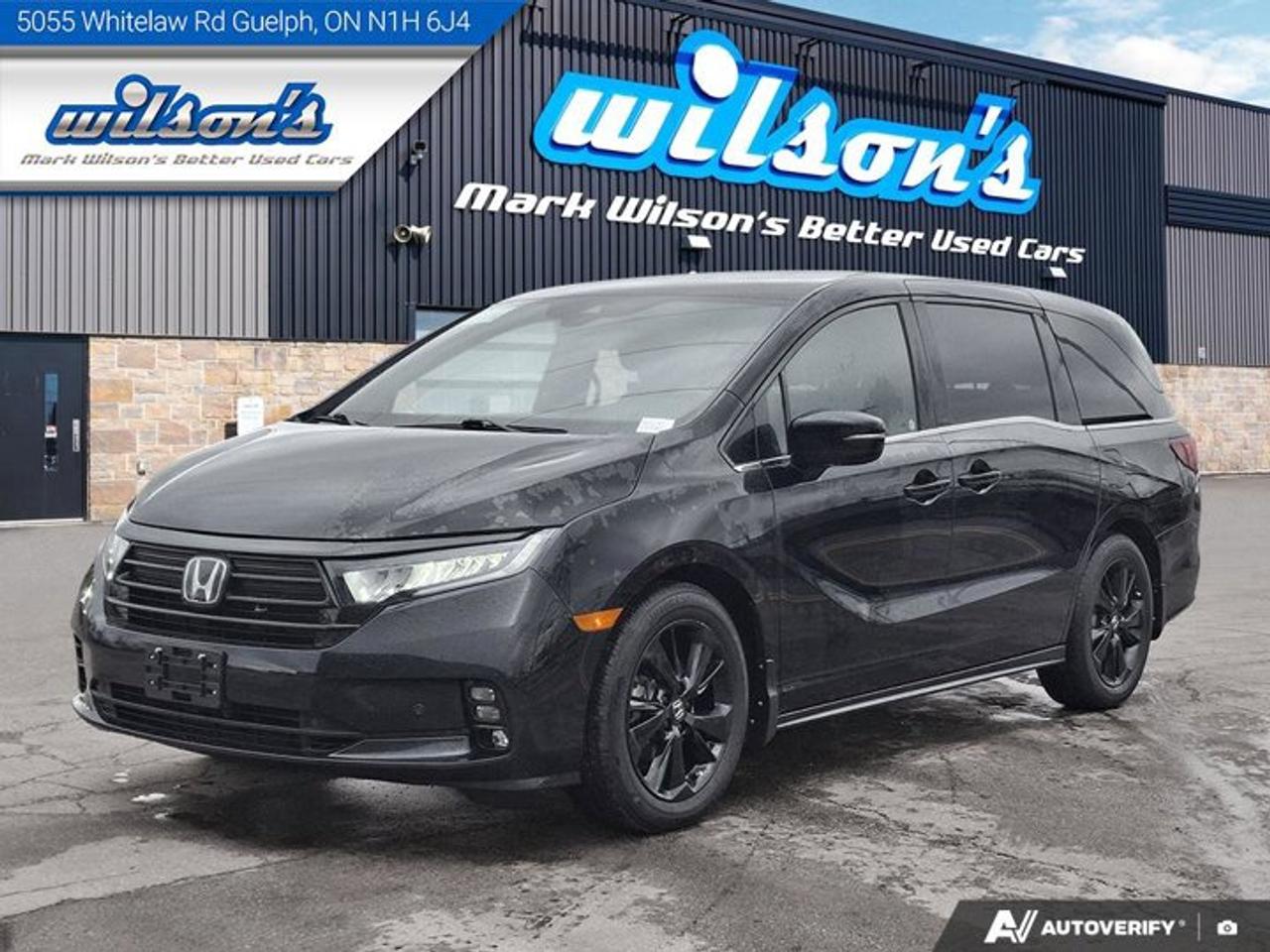 2024 Honda Odyssey Black Edition | Leather | Nav | Sunroof | DVD | Heated Seats + Ventilated Seats | and More ! Photo0